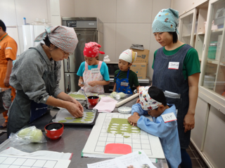 子どもたちとの料理教室